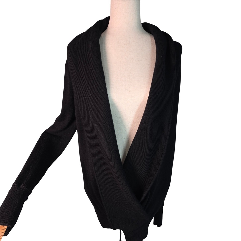 Lululemon Done Your Asana Pullover  Wrap Cardigan Sweater Womens Long Sleeve